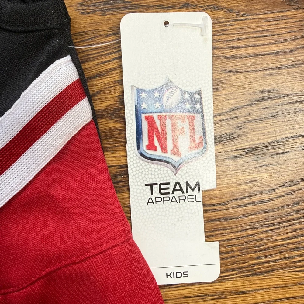 NWT NFL Team Apparel Atlanta Falcons Girls Sleeveless Cheerleader Dress 12 Mths